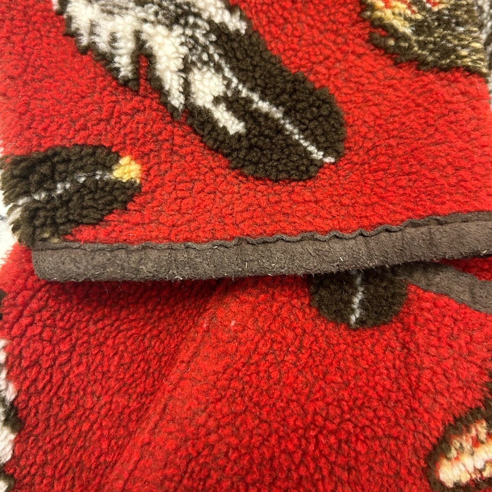Tsunami Indigenous Collection Vintage Women's Feather Fleece Jacket XL Canadian - Picture 6 of 10